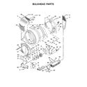 Whirlpool 7MWED90HEFW1 bulkhead parts diagram