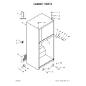 Amana ART318FFDW03 cabinet parts diagram