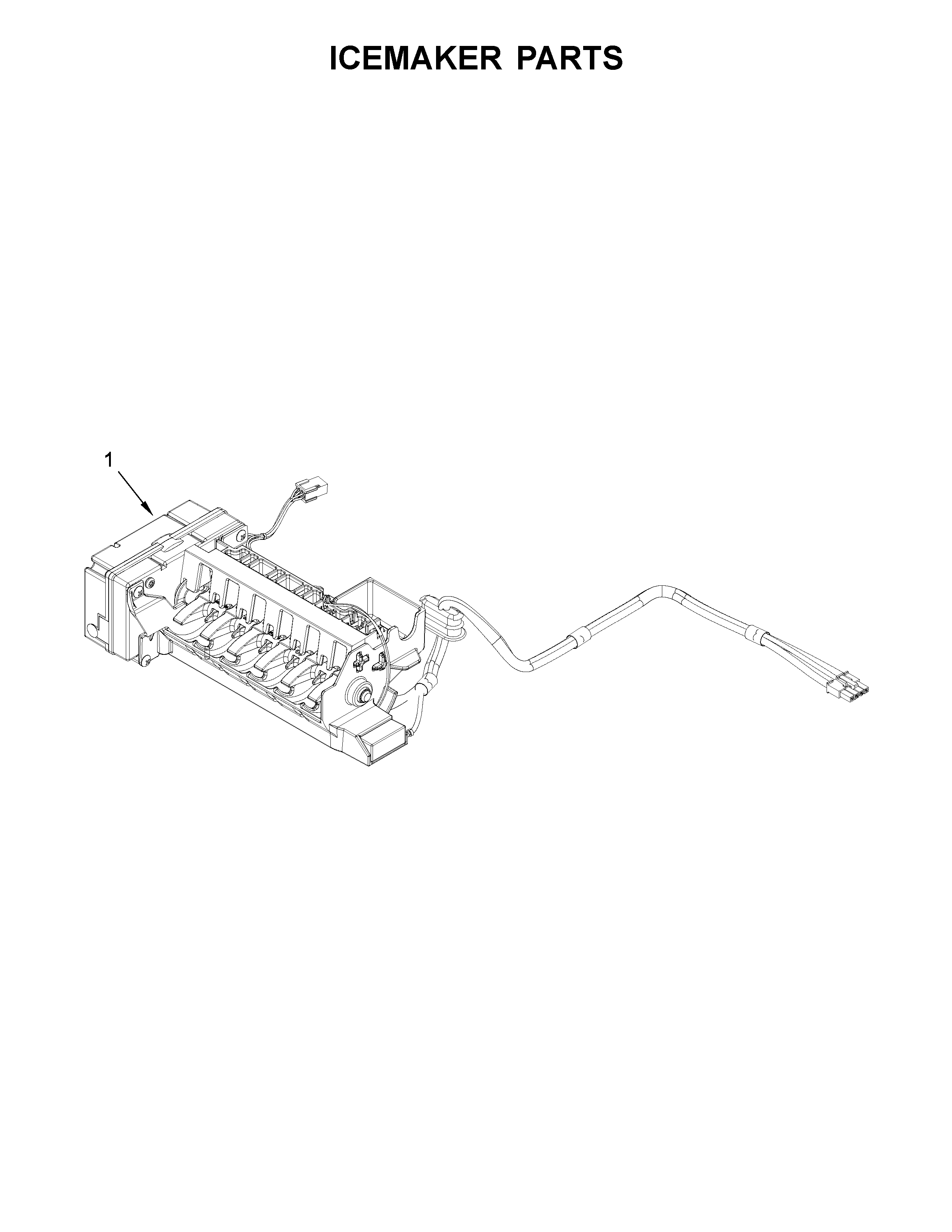 Whirlpool WRX988SIBM00 icemaker parts diagram