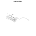Whirlpool WRX988SIBB00 icemaker parts diagram