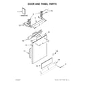 Whirlpool BLB14DRANA5 door and panel parts diagram