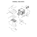 Jenn-Air JJW2430DP02 internal oven parts diagram