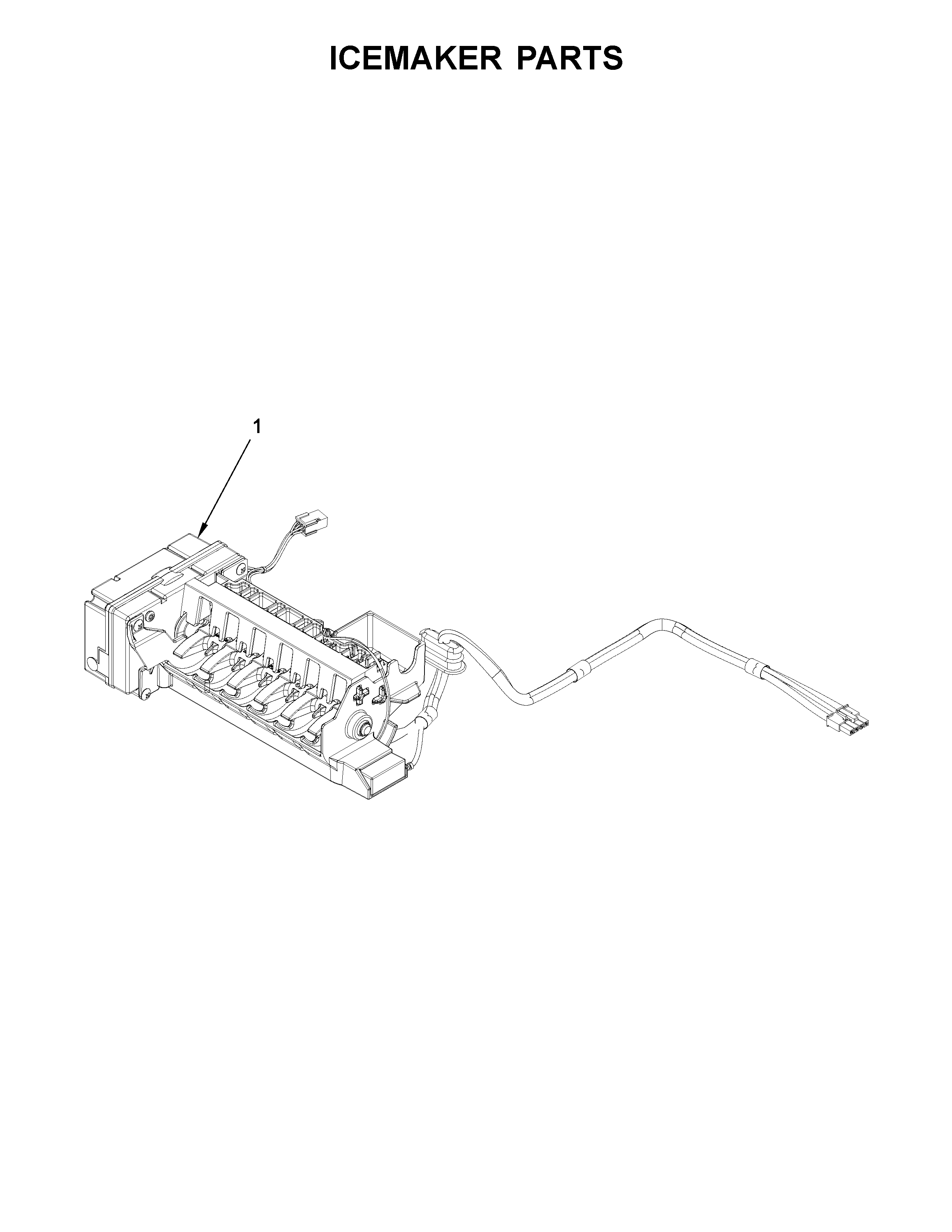 KitchenAid KFIV29PCMS03 icemaker parts diagram