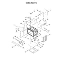 Jenn-Air JJW2830DS02 oven parts diagram