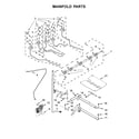 Whirlpool WEGA25H0HN0 manifold parts diagram