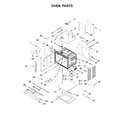Jenn-Air JJW3830DP01 oven parts diagram
