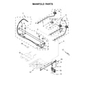 Whirlpool WEG515S0FV1 manifold parts diagram