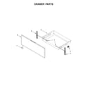 Whirlpool WEG515S0FV1 drawer parts diagram