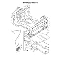 KitchenAid KGRS303BSS1 manifold parts diagram