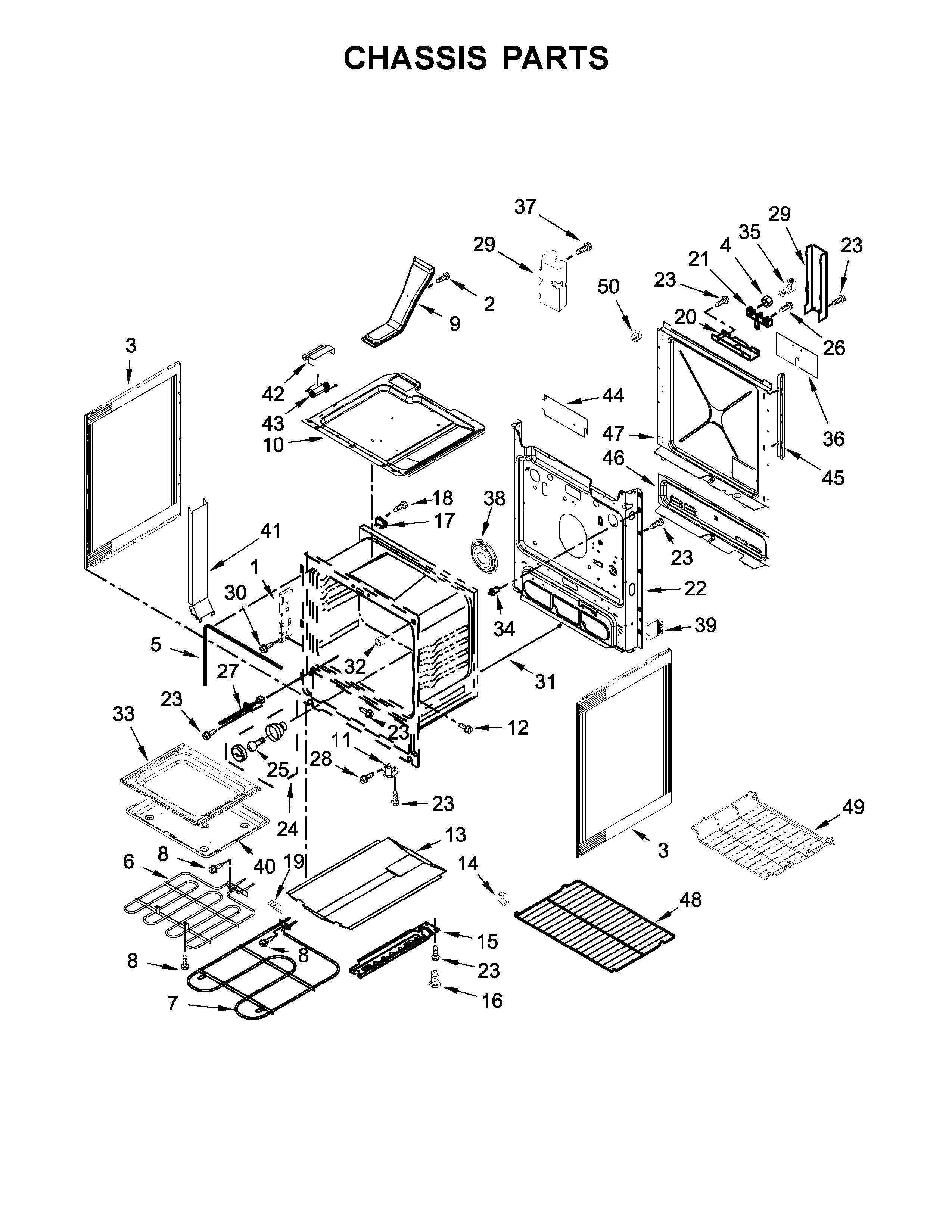 Ikea IEL730CS2 chassis parts diagram