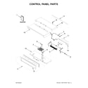 Jenn-Air JJW2730DS02 control panel parts diagram