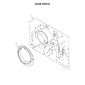 Whirlpool WGD92HEFBD1 door parts diagram