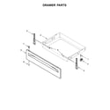 Whirlpool WFG510S0HB0 drawer parts diagram
