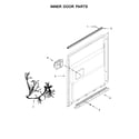 Whirlpool WDF770SAFZ0 inner door parts diagram