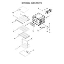 KitchenAid KOSE500EBL04 internal oven parts diagram