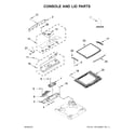 Maytag MVWB965HC0 console and lid parts diagram