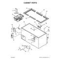 Whirlpool WC22014Q01 cabinet parts diagram