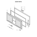 Whirlpool WC22014Q01 door parts diagram