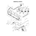 Whirlpool WFG550S0HW1 manifold parts diagram