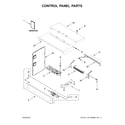 Whirlpool WOC95EC0AB05 control panel parts diagram