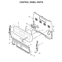 Amana ACR4503SFB2 control panel parts diagram