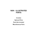 Amana YACR4503SFW2 optional parts diagram