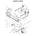 Whirlpool WFG515S0EB1 manifold parts diagram