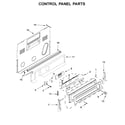 KitchenAid KFEG500ESS3 control panel parts diagram