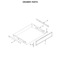 KitchenAid KFEG500ESS3 drawer parts diagram