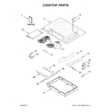 Maytag MEC8830HB00 cooktop parts diagram