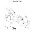 KitchenAid KMHS120EWH6 air flow parts diagram
