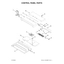 Whirlpool WOS51EC7HB01 control panel parts diagram