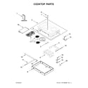 Maytag MEC8836HS00 cooktop parts diagram