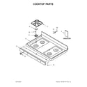 Ikea IGS426AS2 cooktop parts diagram