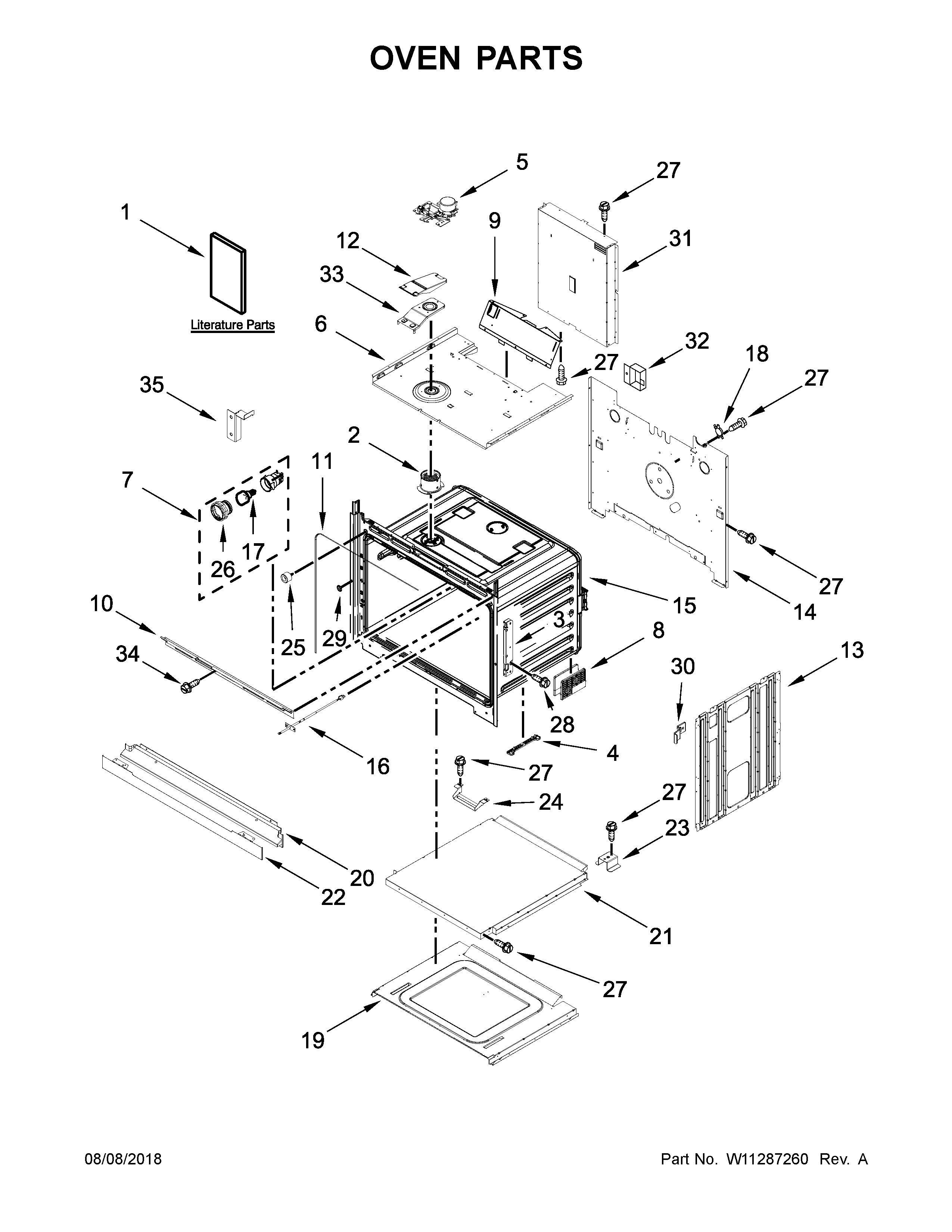 Maytag MEW9527FZ03 oven parts diagram