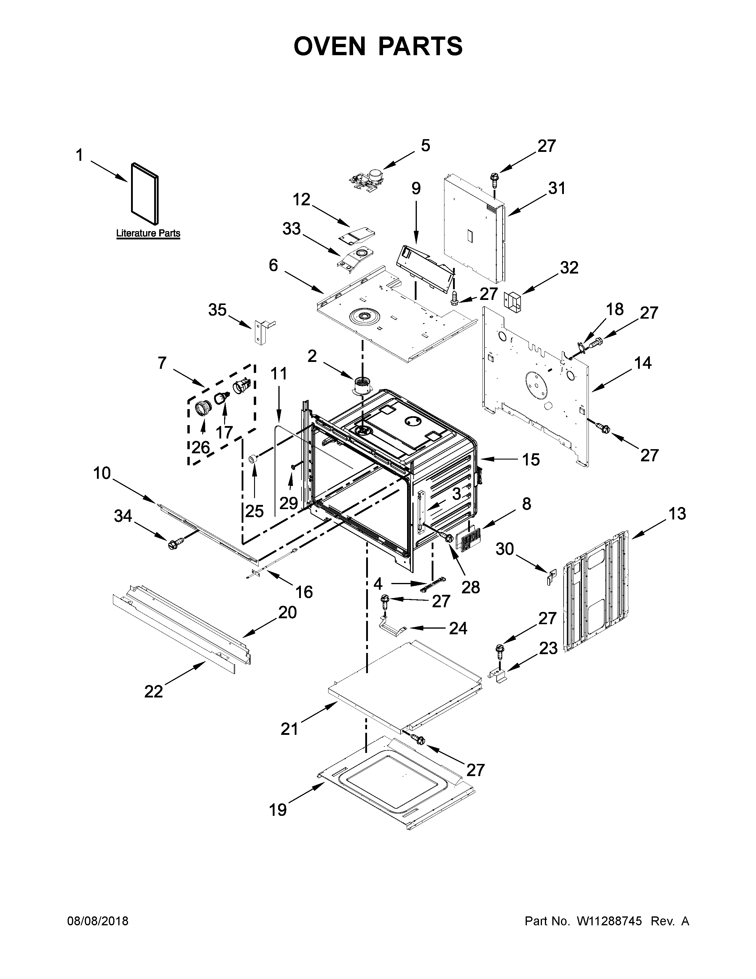 Ikea IBS300DS03 oven parts diagram