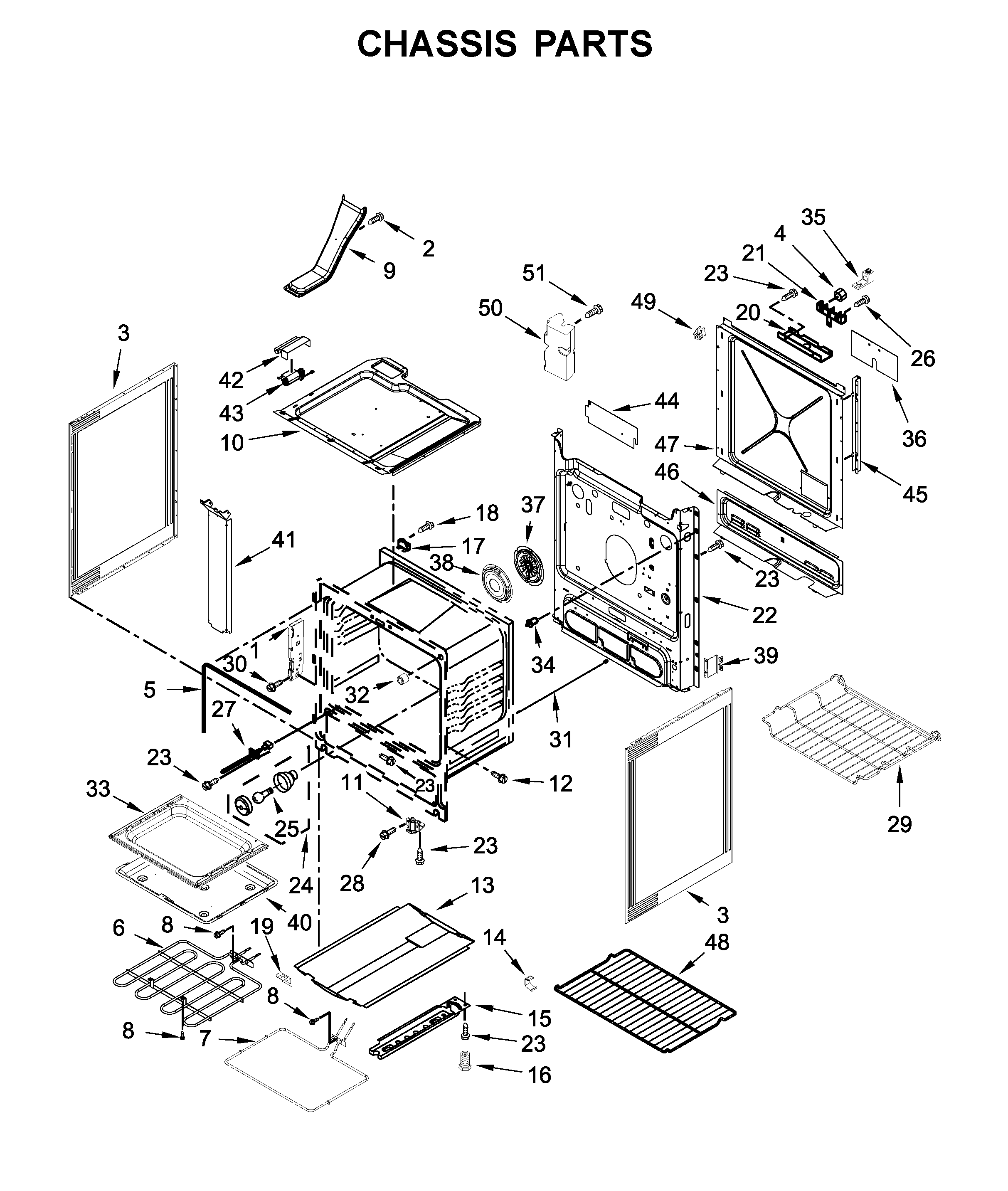 Whirlpool WEE750H0HV0 chassis parts diagram