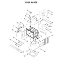 Whirlpool WOD77EC0HW01 oven parts diagram