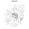 Whirlpool WODA7EC0HN01 oven parts diagram