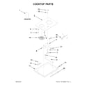 KitchenAid KECC056RBL06 cooktop parts diagram