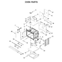 Whirlpool WOD51EC7HW01 oven parts diagram