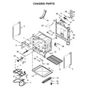 Whirlpool WFE320M0ES2 chassis parts diagram