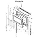 Whirlpool WFE320M0ES2 door parts diagram