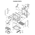 Whirlpool WFE320M0EB2 chassis parts diagram