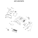 Maytag MMV4206FB0 air flow parts diagram