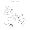 Maytag MMV4206FZ2 air flow parts diagram