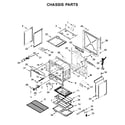 Whirlpool WEG515S0FV1 chassis parts diagram