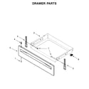 Whirlpool WFE525S0HT1 drawer parts diagram