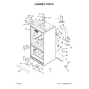 Maytag MFX2876DRE00 cabinet parts diagram