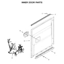Maytag MDB8979SFZ2 inner door parts diagram